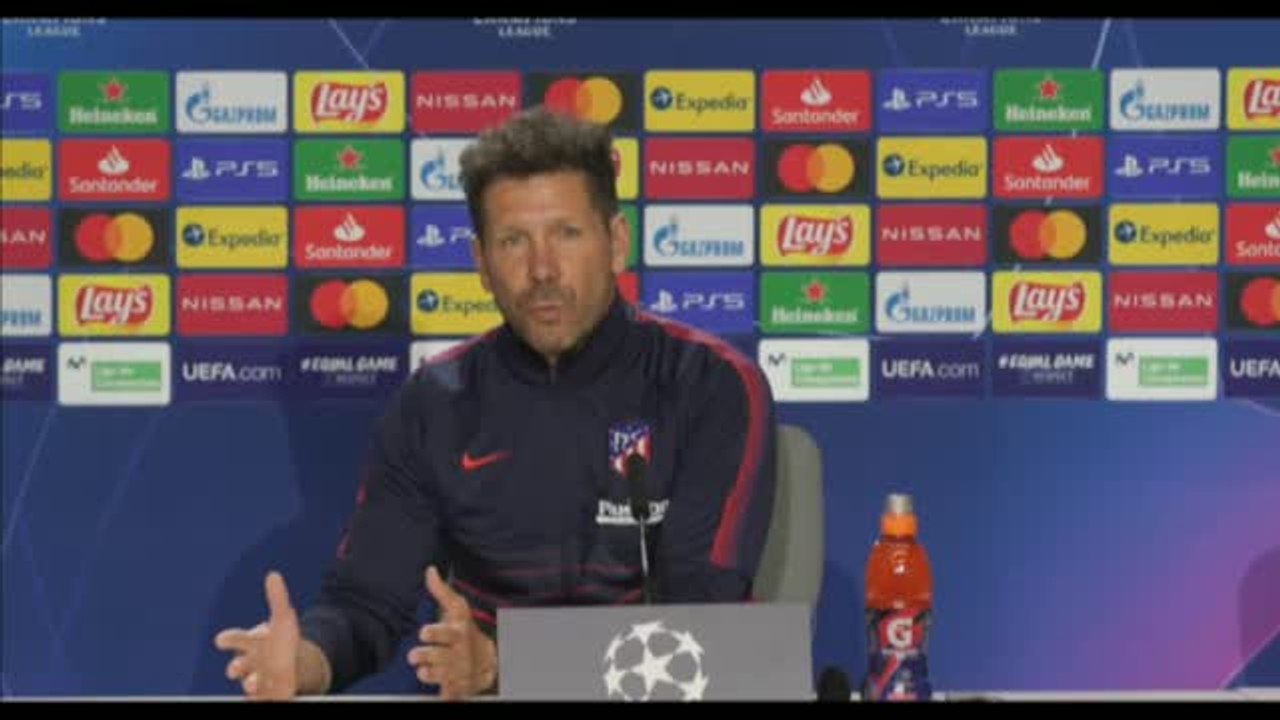 Simeone: "Estamos haciendo las cosas bien pero no nos confundamos"