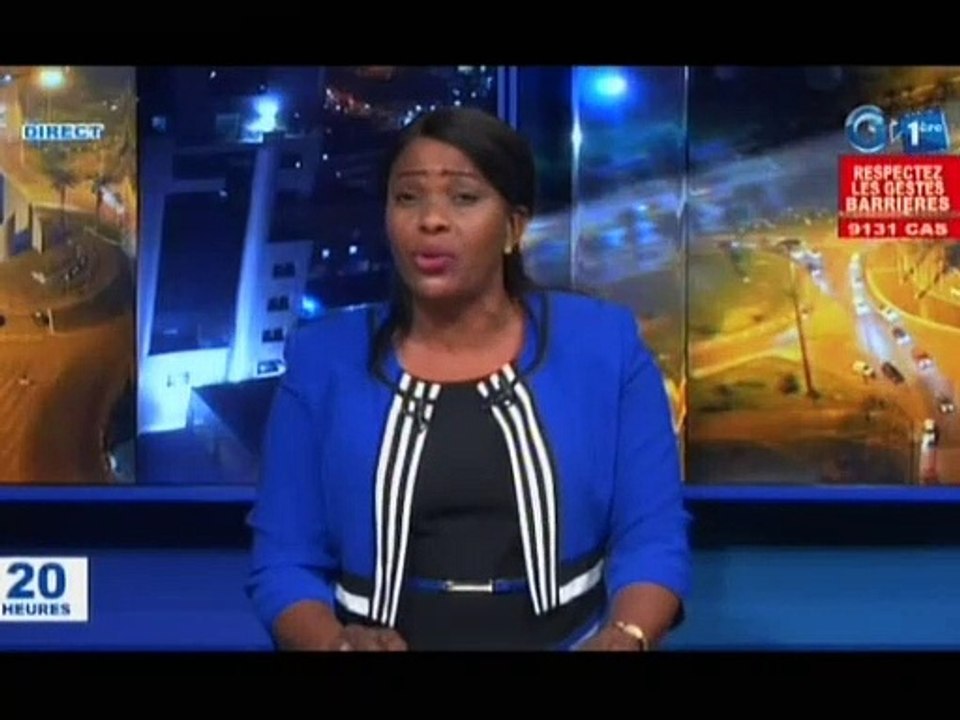 RTG - Audience de l’ambassadeur d’Angola au Gabon, Lizeau PENA avec le Ministre de l’intérieur 