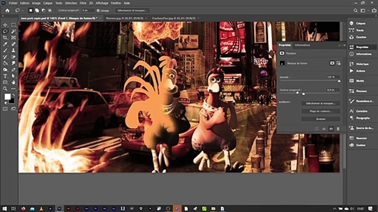 LIDEM CCV1 PHOTOSHOP Calque reglage Lumiere et couleur