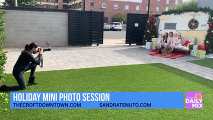 Holiday Mini Photo Session at The Croft Downtown