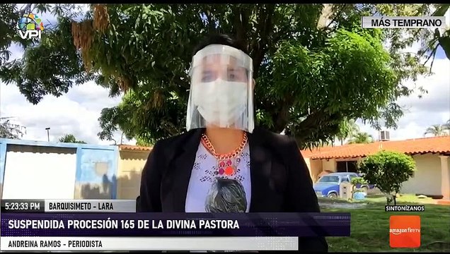 Detalles de la procesión de la divina pastora 2021 - Lara - VPItv