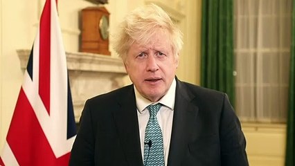 Boris Johnson gives Christmas update
