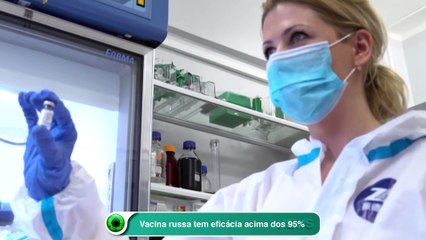 Vacina russa tem eficácia acima dos 95%
