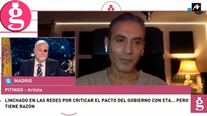 Entrevistamos a Pitingo en El Gato al Agua tras ser linchado en redes