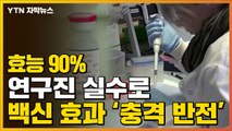 [자막뉴스] 아스트라제네카 백신, 연구진 실수로 '충격 반전' / YTN