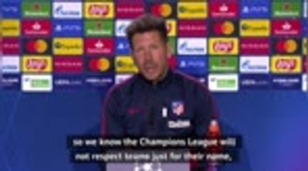 Simeone wary of Lokomotiv's counter-attacking plans