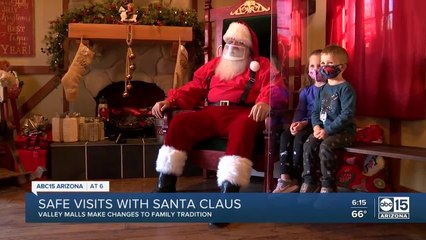Safe visits with Santa Claus in the Valley