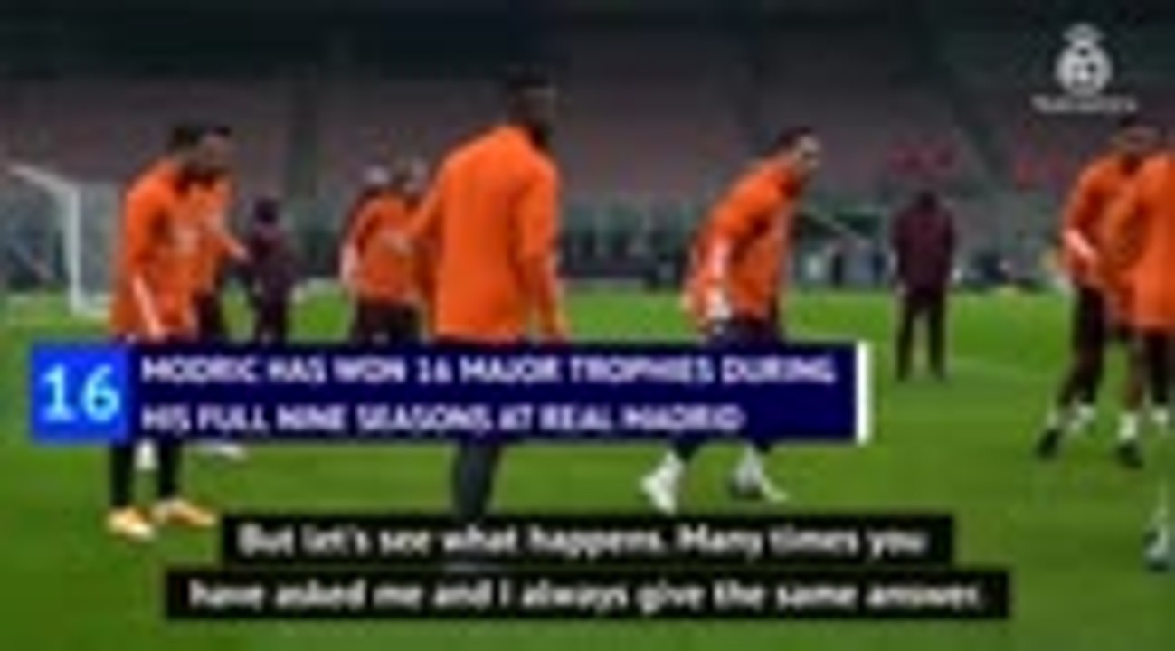 Modric wants to finish career at Real amid Inter rumours