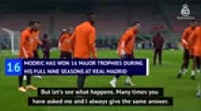 Modric wants to finish career at Real amid Inter rumours