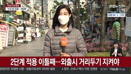거리두기 2단계 이틀째…"커피는 포장·배달만"