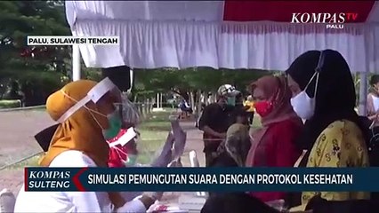 Descargar video: Simulasi Pemungutan Suara Dengan Protokol Kesehatan