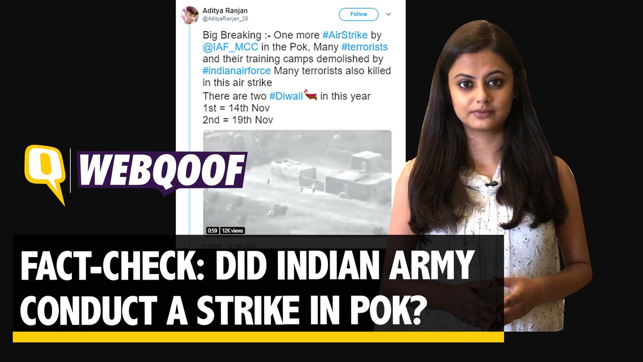 Video Game Footage Viral as ‘IAF Airstrikes in POK’
