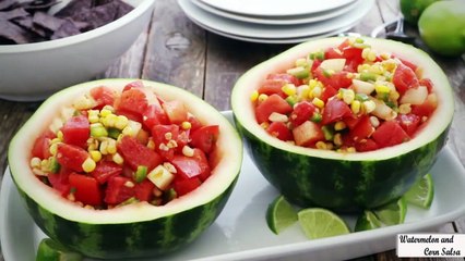 Watermelon and Corn Salsa Recipe - Easy and Delicious