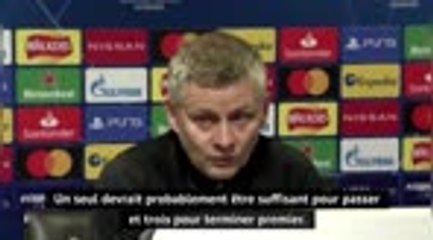 Solskjaer : "Le groupe est toujours très ouvert"