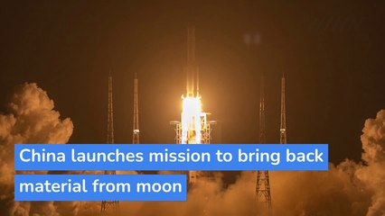 China launches mission to bring back material from moon, and other top stories in technology from November 25, 2020.
