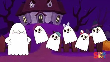 Five Little Ghosts _ Halloween Song for Kids _ Super Simple Songs-Vocals