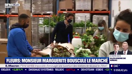 La France qui résiste : Monsieur Marguerite bouscule le marché des fleurs, par Justine Vassogne - 25/11