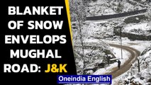J&K: Heavy snowfall continues in Pir Panjal range, Mughal road closed since 4 days | Oneindia News