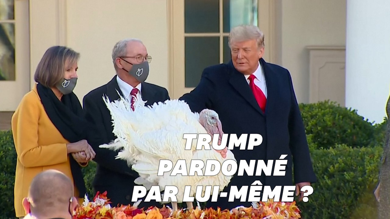 Trump gracie une dinde pour Thanksgiving mais refuse de dire s'il se graciera lui-même