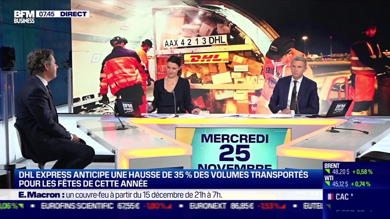 Philippe Prétat (DHL Express) : Noël 2020, les transporteurs de colis en ordre de bataille - 25/11