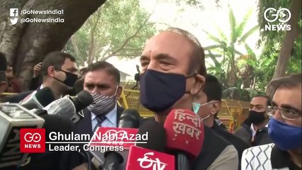 अहमद पटेल के निधन पर बोले ग़ुलाम नबी आजाद - कांग्रेस पार्टी ने खोया एक मज़बूत स्तम्भ