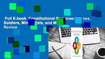 Full E-book  Constitutional Personae: Heroes, Soldiers, Minimalists, and Mutes  Review