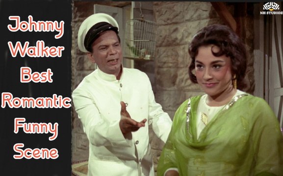 Johnny Walker Best Romantic Funny Scene | Hasina Maan Jayegi (1968) | Shashi Kapoor | Johnny Walker | Ameeta | Johnny Walker Comedy Scene