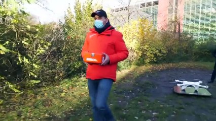 شاهد: برلين تلجأ إلى استخدام الطائرات المسيّرة لنقل اختبارات كوفيد-19