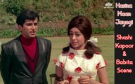 Shashi Kapoor & Babita Scene: Hasina Maan Jayegi | (1968) | Shashi Kapoor | Johnny Walker | Ameeta | Bollywood Movie  Shaadi Scene