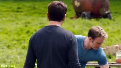 steve and tony being a comedic duo scene