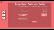 Burger Queen Application Answers - 2020 _ ROBLOX