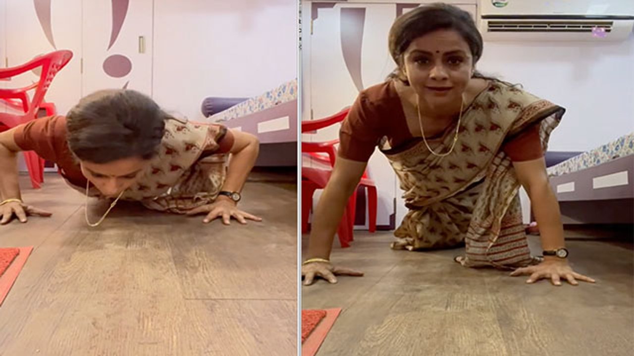 Bollywood Actress Gul Panag ने साड़ी पहनकर लगाए...