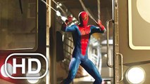 The Amazing Spider-Man Stops The Train Scene 4K ULTRA HD - Spider-Man Remastered PS5