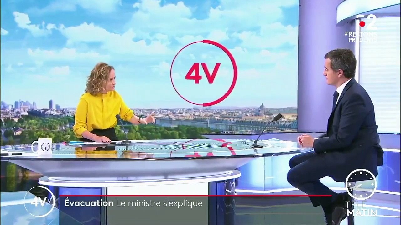 Evacuation de migrants à Paris - Gérald Darmanin "renouvelle" sa "confiance au préfet de police" et indique que "l’évacuation était légitime" - VIDEO