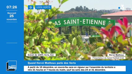 La matinale de France Bleu Saint-Étienne Loire du 25/11/2020