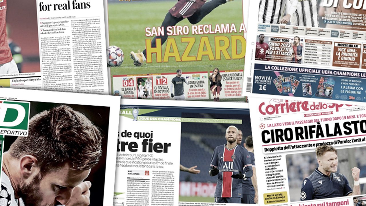 Toute l'Europe est émerveillée par Bruno Fernandes, la terrible stat d'Eden Hazard en Ligue des champions