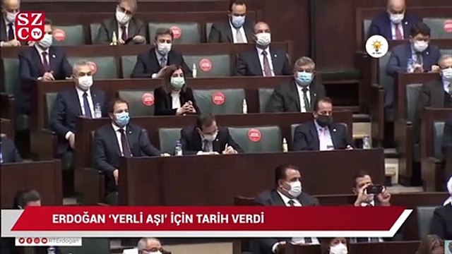 Erdoğan ‘yerli aşı’ için tarih verdi