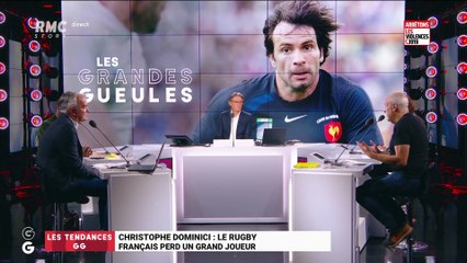 Les tendances GG: Christophe Dominici, le rugby français perd un grand joueur - 25/11