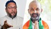 Owaisi hits back at BJP over Telangana party chief's 'surgical strike on intruders' remark