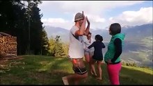 Volkstanzprobe aus der Quarantäne in Südtirol