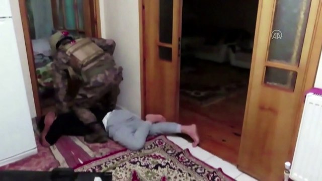 AFYONKARAHİSAR - Terör örgütü DEAŞ şüphelisi 2 zanlı yakalandı