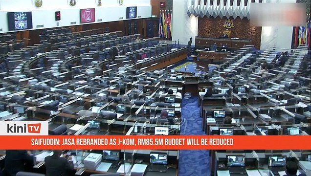 Saifuddin_ Jasa rebranded as J-Kom, RM85.5m budget will be reduced