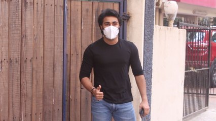 Aadar Jain Spotted at Dubbing Studio Bandra | FilmiBeat