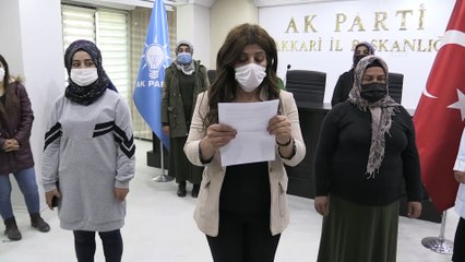 HAKKARİ - Kadına Yönelik Şiddete Karşı Uluslararası Mücadele Günü