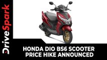 Honda Dio BS6 Scooter Price Hike Announced | New Prices & Other Updates Explained