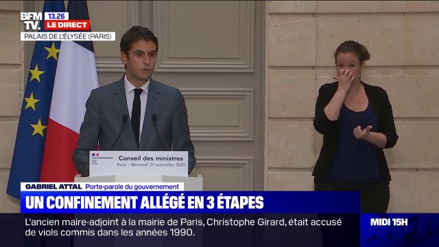 Gabriel Attal: Grâce aux efforts de nos concitoyens, la situation sanitaire présente un tournant
