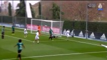 El gol de Carlos Dotor con el Real Madrid Castilla ante el Atlético Baleares