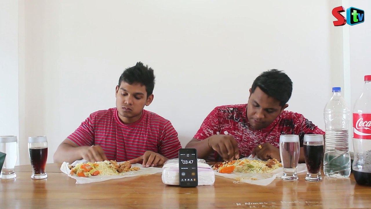 ෆුඩ් චැලේන්ජ්  - Food Challenge - Within 5 Minutes | Sinhala TV | 08
