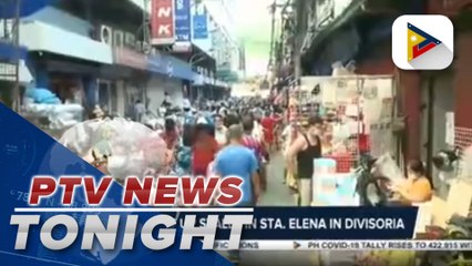 #PTVNewsTonight | Vendors grab opportunity to sell wares following 3-day halt in enforcement of health protocols in Divisoria