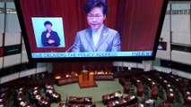 Hong Kong leader Carrie Lam delivers 2020 policy address